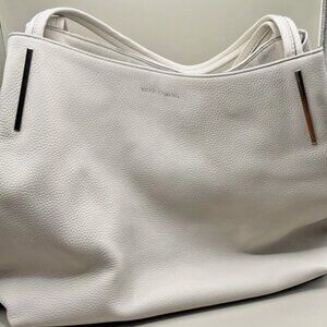 Vince Camuto Ike Tote In Light Cream Gray New Without Tags